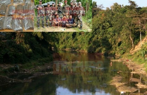 Tripura-Mizoram border 'Longai River zone' acting as corridor for narcotics, arms smuggling, terrorist intrusion : Mizo miscreants entering unchecked, no inter-state-permit, North Tripura turns heaven for Bru terrorists,international drug cartels